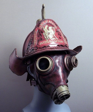 Illustration for article titled Gas Masks That Turn Biochemical Warfare Into Art